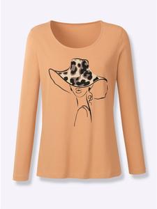 Футболка Sieh an!, кэмел