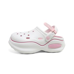 Клог женский бело-розовый 5 см EXULL Q