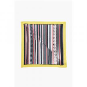 Полосатый хлопковый платок с принтом «Звезды» Dsquared2, Multicolor