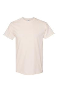 Футболка из плотного хлопка с короткими рукавами Gildan, обнаженная