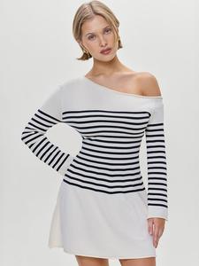 Мини-Платье в стиле Boardwalk Frankies Bikinis, цвет ivory