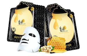 Papa Recipe Черная прополисная очищающая увлажняющая маска для лица успокаивающая подтягивающая для всех типов кожи