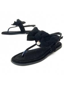 Сандалии Flipp4 черного цвета Montevita