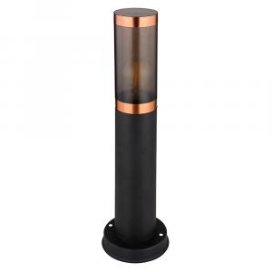 Globo Lighting Уличный светодиодный светильник из нержавеющей стали, черный