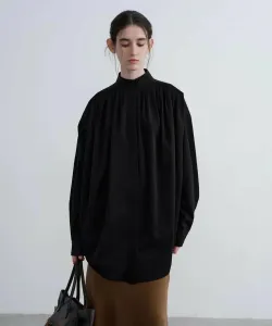 Большая плиссированная рубашка с силуэтом Aimoha - Select -, цвет Black
