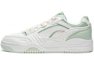 Женская обувь Yuebai Lifestyle с низким верхом, белая/зеленая Lining