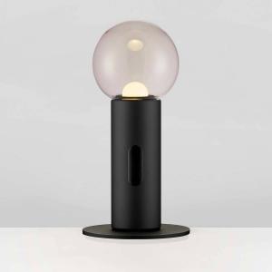 Настольная лампа Nova Luce Chronos, алюминий / акриловое стекло - черный