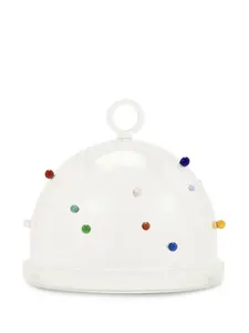 Стеклянное блюдо для сервировки pomponette Maison Balzac, белый