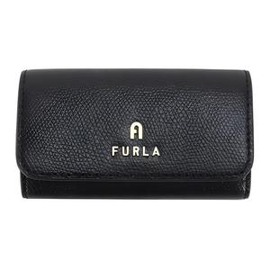 Furla Кожаный ключница женская черная