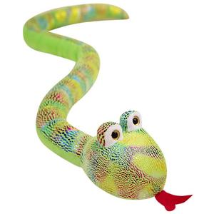 Искусственная большая плюшевая кукла змея с большими глазами высота 120 см/160 см длина 120 см Mise