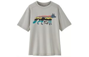 Детская футболка Patagonia, серый