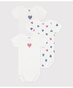 Боди с короткими рукавами (комплект из 3 предметов)