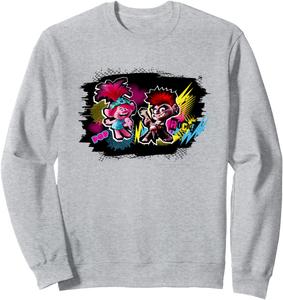 Толстовка Trolls POP ROCK, синяя