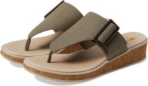 Сандалии Bzees Bay Wedge Sandals, цвет Olive Green