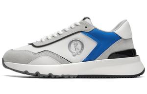 Нескользящие и износостойкие легкие низкие повседневные туфли для мужчин Roberta Di Camerino, Black Gray