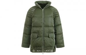 ARMANI EXCHANGE Женская стеганая куртка, цвет Army Green