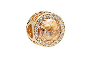 Подвеска для женщин золотая Pandora, золото