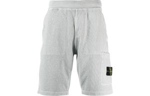Повседневные шорты мужские серые Stone Island, серый