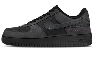 Nike Кроссовки Air Force 107 God Of The North Wind, износостойкие, низкие, для скейтбординга, унисекс, черные