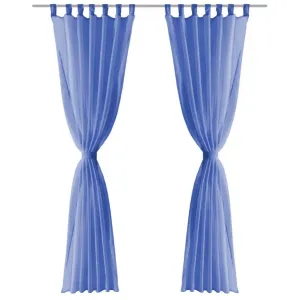Шторы Vidaxl, синий