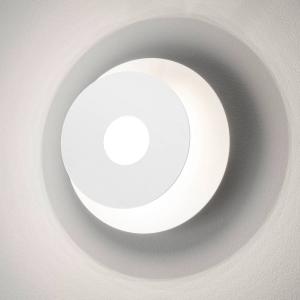 Светодиодный настенный светильник Fischer & Honsel Hennes Rund, железо - 1-пламенное - белое