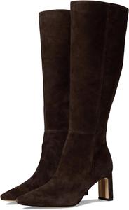 Женские ботфорты Sam Edelman Issabel, Chocolate Brown Wide Calf