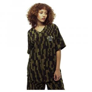 Футболка Grimey Lucky Dragon All Over Jacquard Baseball, зеленый