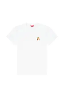 Футболка T-Norm с изображением лягушки Diesel, белый