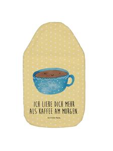 Кружка-грелка с надписью пастельно-желтого цвета Mr. & Mrs. Panda