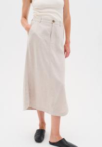 Юбка макси InWear, бежевый/меланж