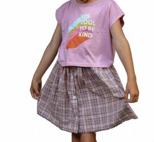 Топ Girls Cool to Be Kind в румяных тонах Siaomimi, красный