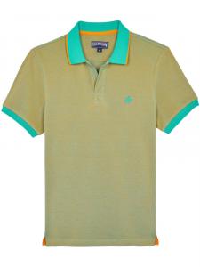 Рубашка-поло Vilebrequin из органического хлопка, зеленый