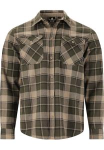 Спортивная рубашка на пуговицах классического кроя Whistler, коричневый