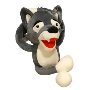 Плюшевая игрушка динозавр волк высота 40см/48см Bitter purchase