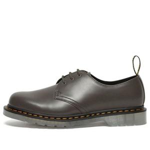 Тапочки 1461 iced smooth leather oxford shoes 'olive green' Dr. Martens, зеленый