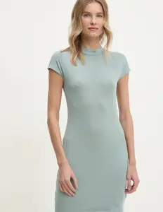 Хлопковое платье Calvin Klein Jeans, серый