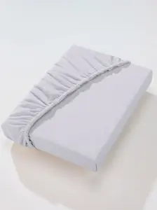 Простыня на подкладке Dormisette, (1 шт.) Простыня на подгонке 180х200 см., светло-серый