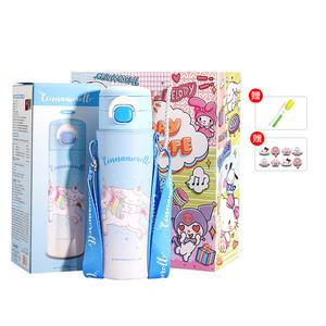 Термостакан Sanrio, Big Ear Dog (With Cup Brush + Straw Brush + 3D Sticker + Gift Bag)