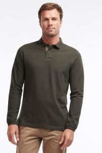 Спортивная рубашка-поло Essential с длинными рукавами Barbour, зеленый