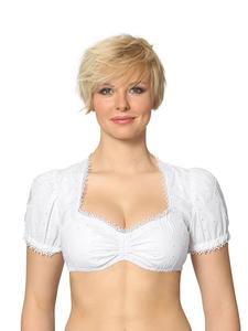 Блузка дирндль белого цвета Stockerpoint