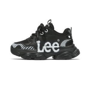 Кроссовки Abrasion Resistant Lightweight Cushioning Slip Resistant Anti Kick Kids' Skateboarding Shoes Kids' Lee, черный