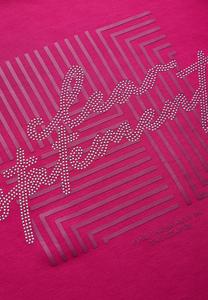 Топ с длинными рукавами MIT PRINT Cecil, розовый