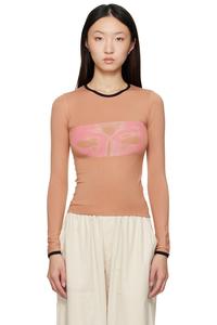 Футболка с длинным рукавом из сплава Baserange, цвет aural