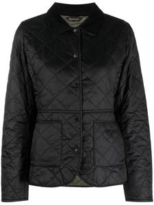 Barbour стеганая куртка Deveron, черный