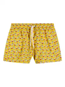 Плавки-шорты с принтом из коллаборации с Pelo Foundation Sundek, желтый