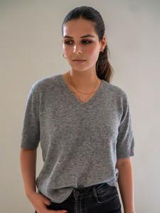 Свитер WEARABLE STORIES Rune, светло-серый