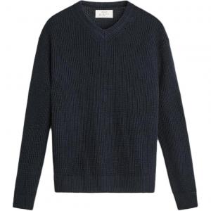 Трикотаж мужской тёмно-синий ZARA