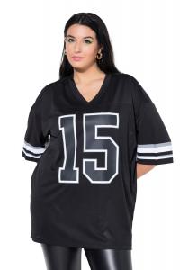 Studio Untold Футболка оверсайз в черном цвете