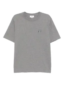 Футболка с нашивкой Maison Kitsuné, серый