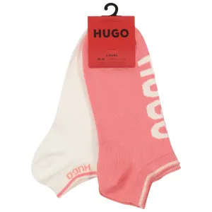 Носки 2 шт HUGO AS Logo 10241739 01 short, белый